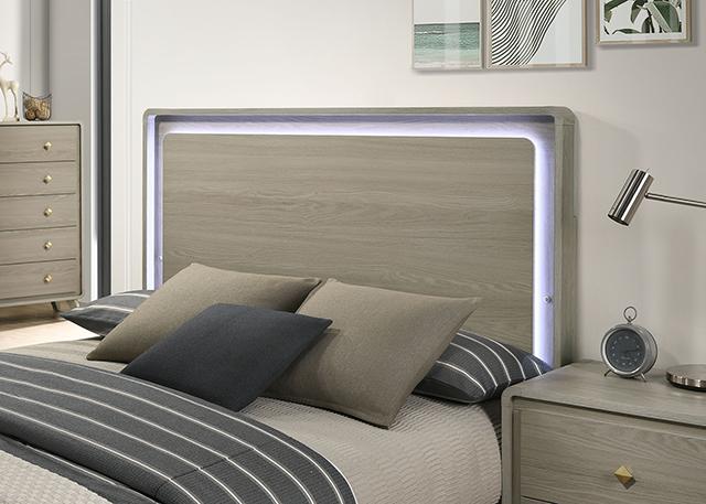 Rainier Queen Bedroom Set Gray - Image 5