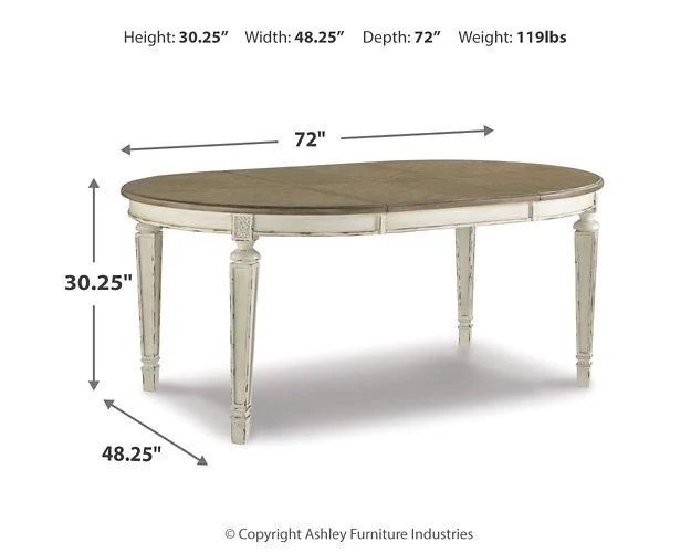 Realyn Dining Extension Table - Image 9