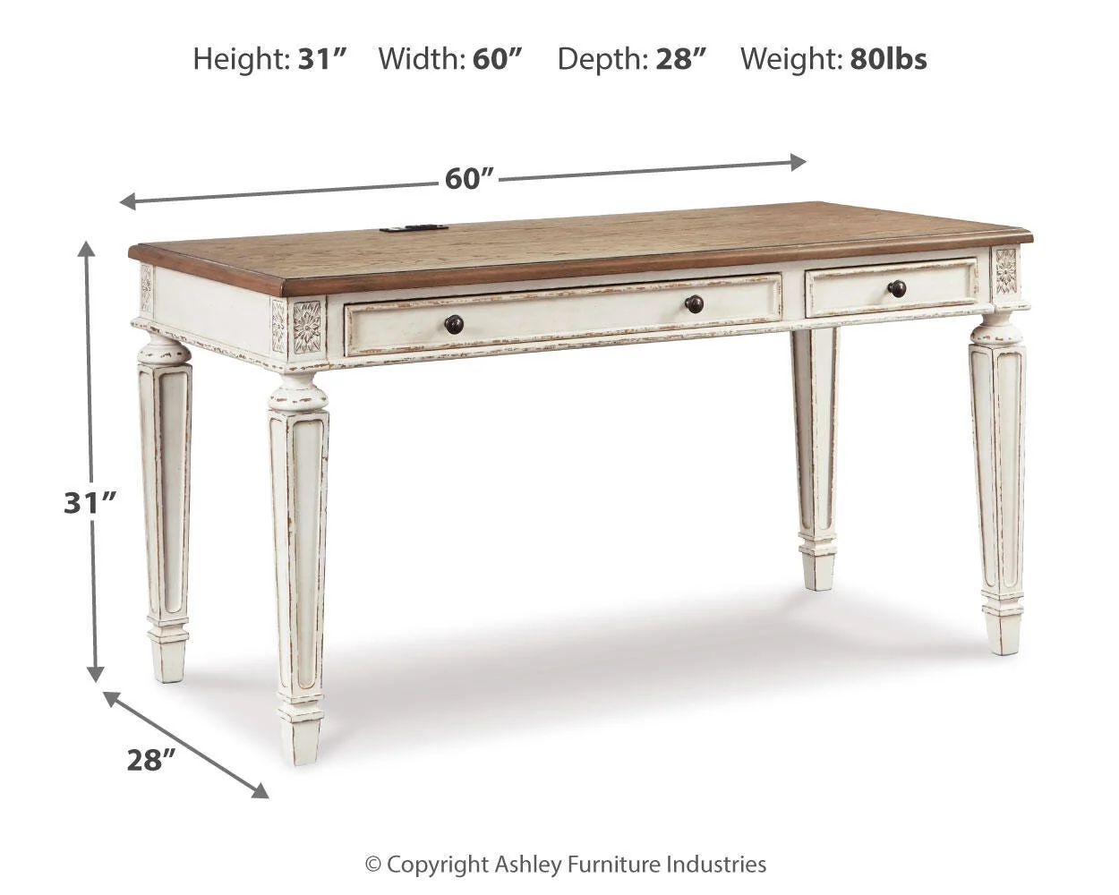 Realyn Home Office Set - Image 12