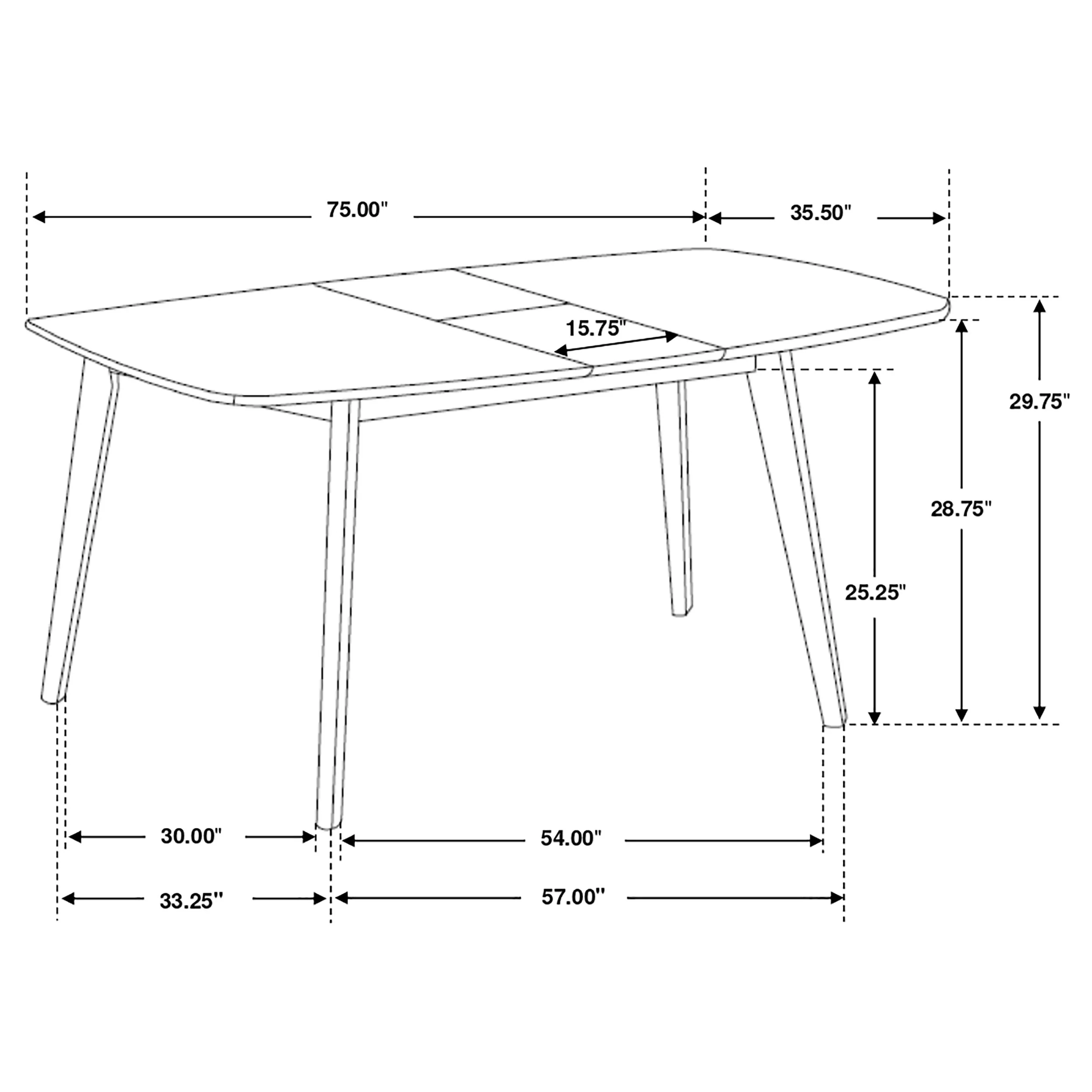 Redbridge Extension Dining Table - Image 5