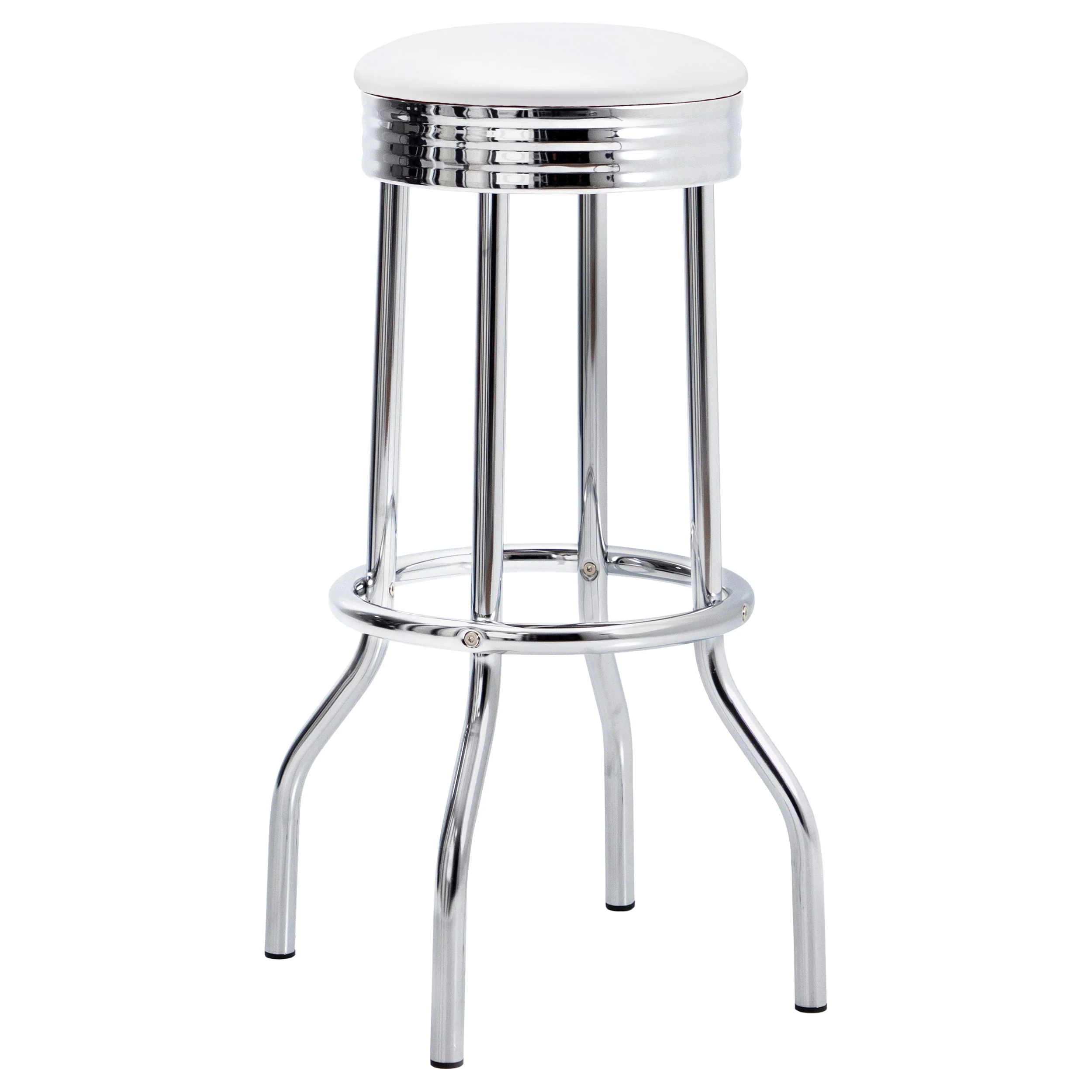 Retro Swivel Bar Stool - Image 3