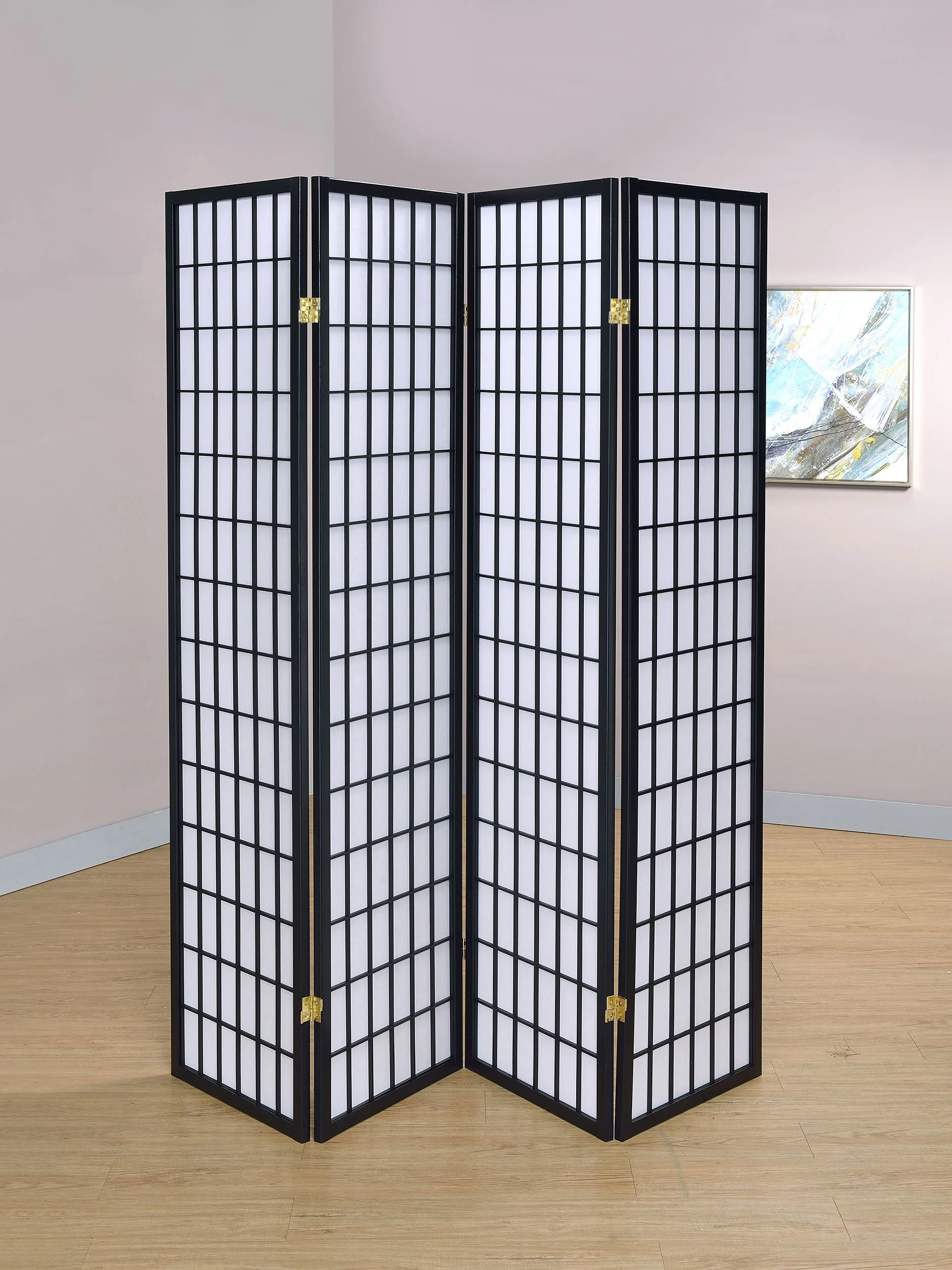 Roberto Four-Panel Room Divider - Image 2