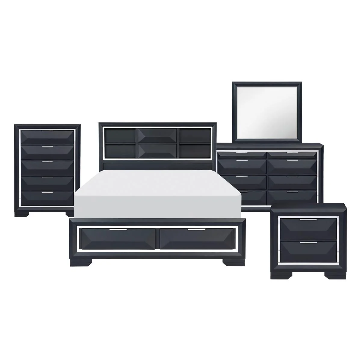 Rosemont 4 & 5 Piece Bed Set - Image 9