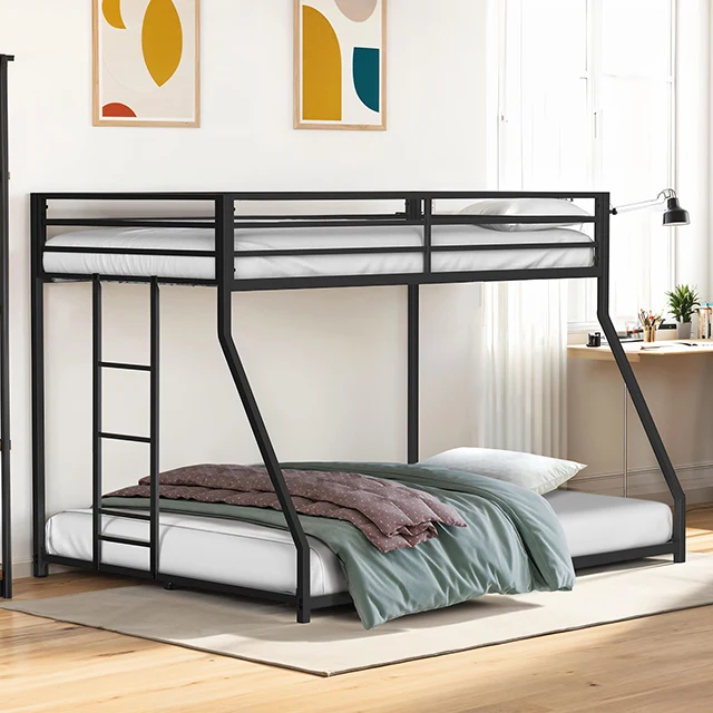 Rothwell Metal Bunk Bed Twin/ Full - Image 3