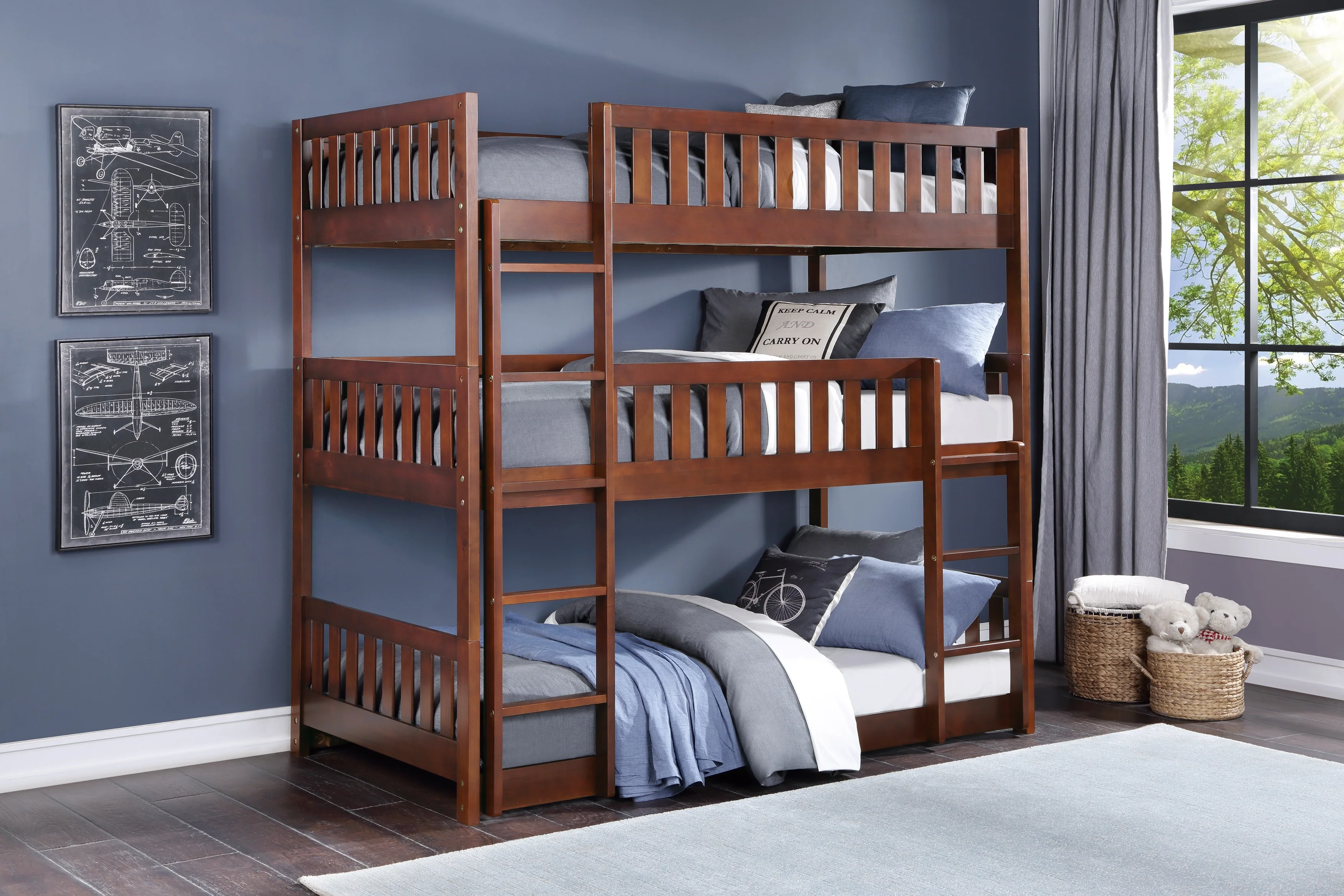Rowe Triple BUNK BED - Image 4