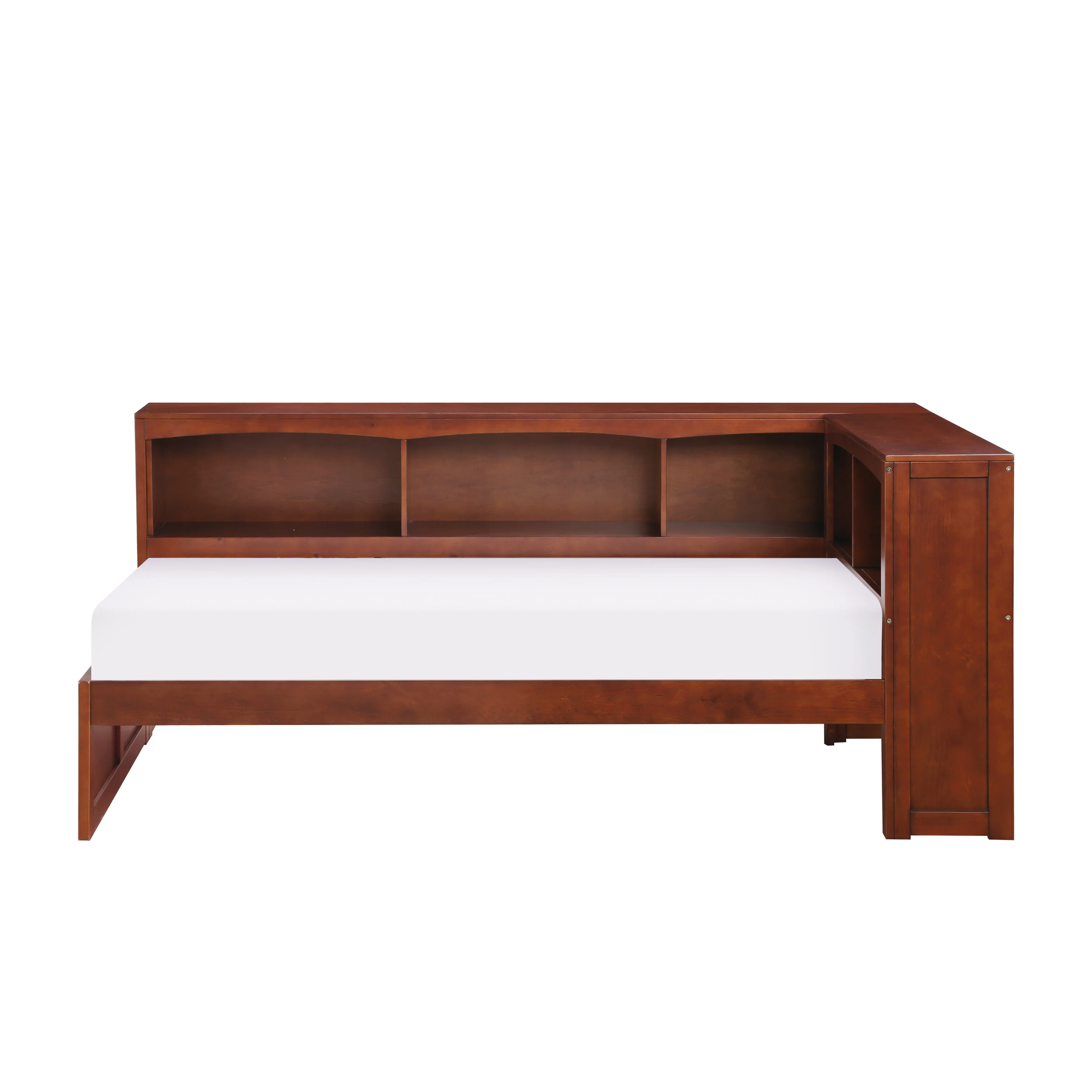 Rowe Twin Bookcase Corner Platform Bed - Image 4