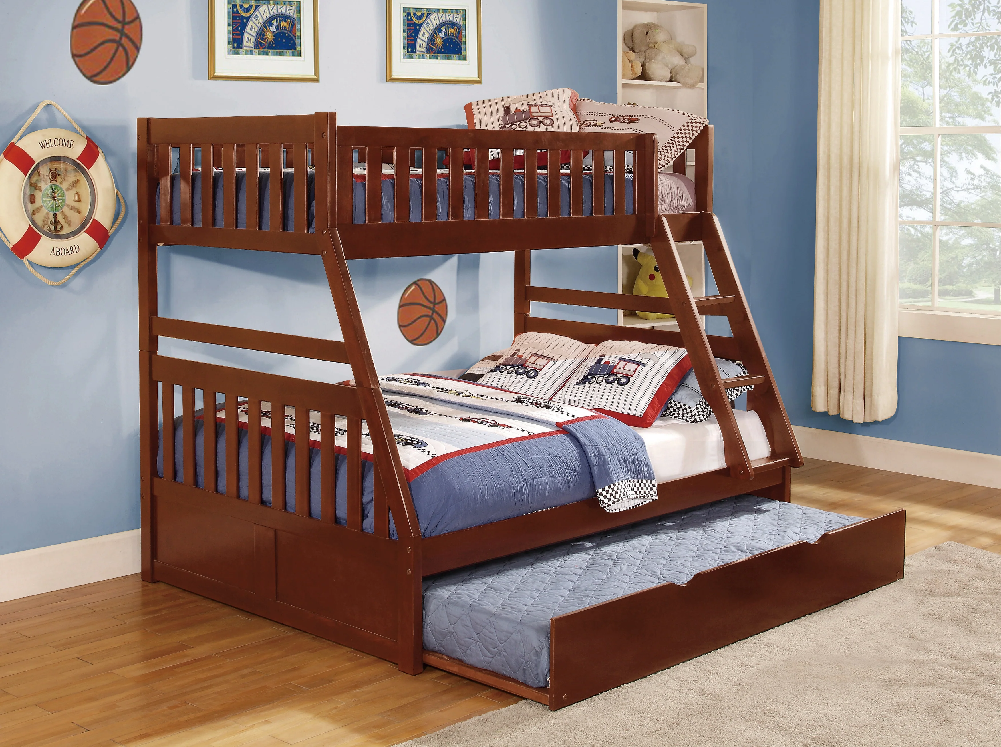 Rowe Twin/Full Bunk Bed With Twin Trundle - Image 2