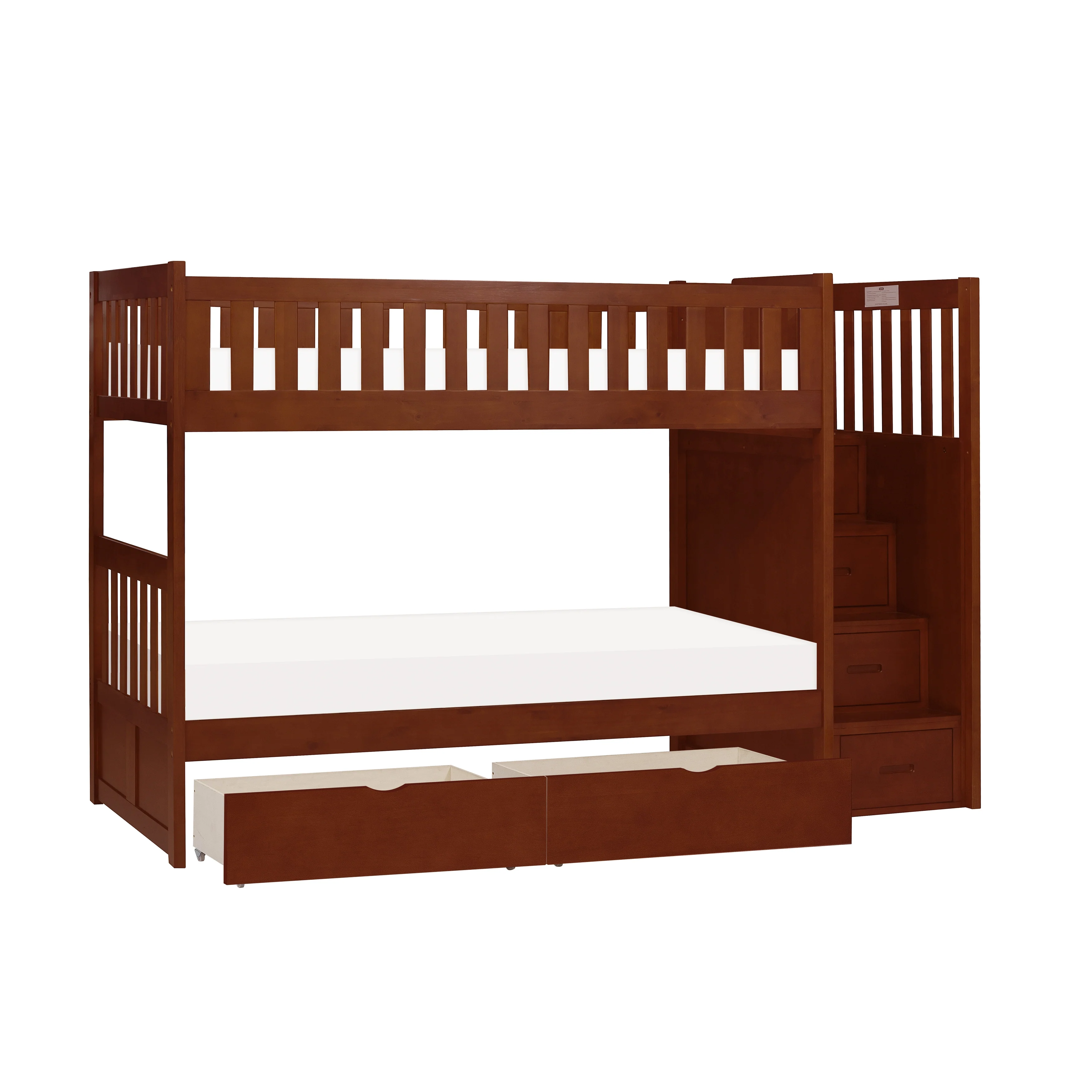 Rowe Twin/Twin Step Bunk Bed With Storage Boxes - Image 3