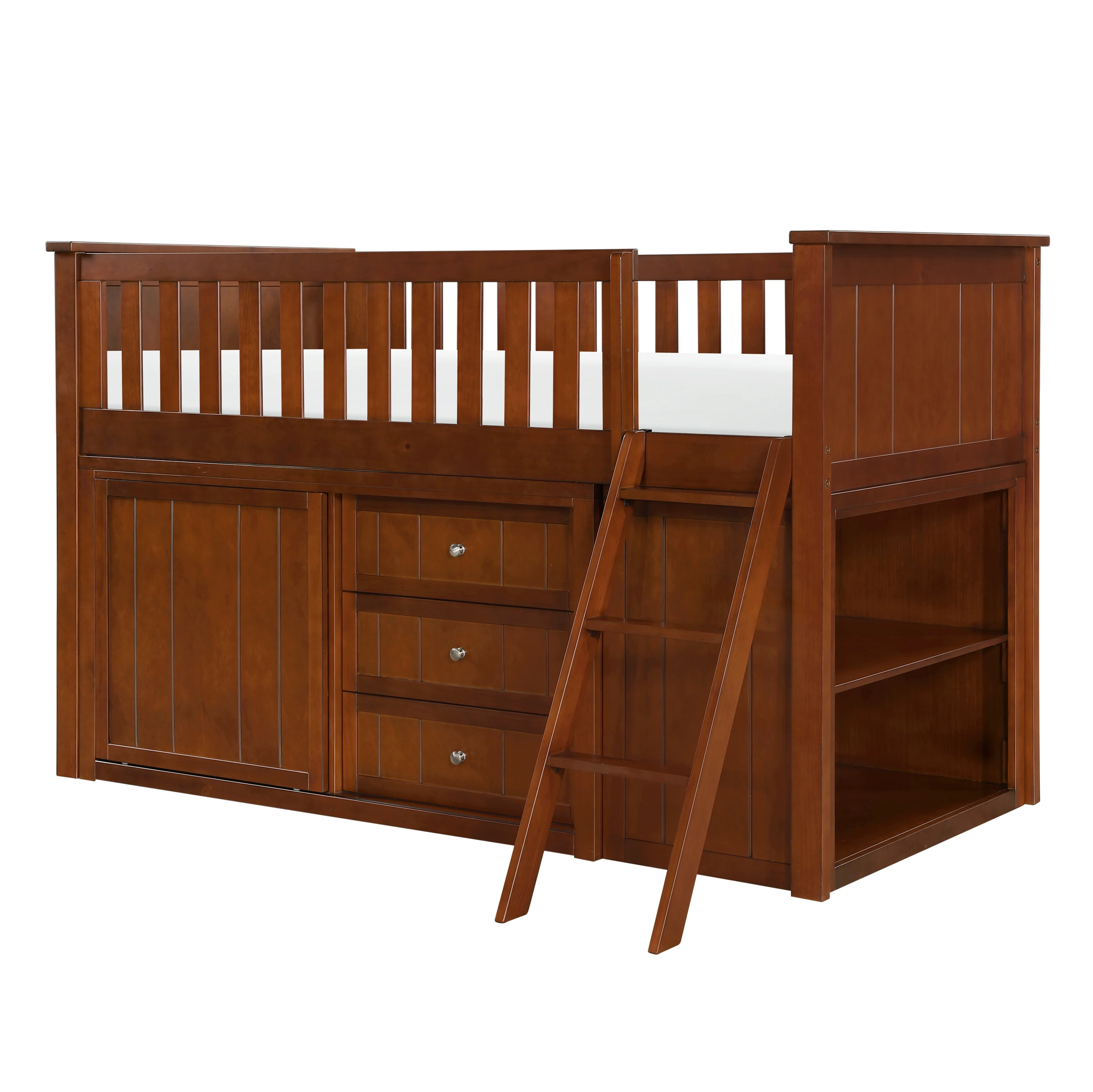 Rowe Low Loft Bunk With Bookcase And 2 Dressers - Image 3