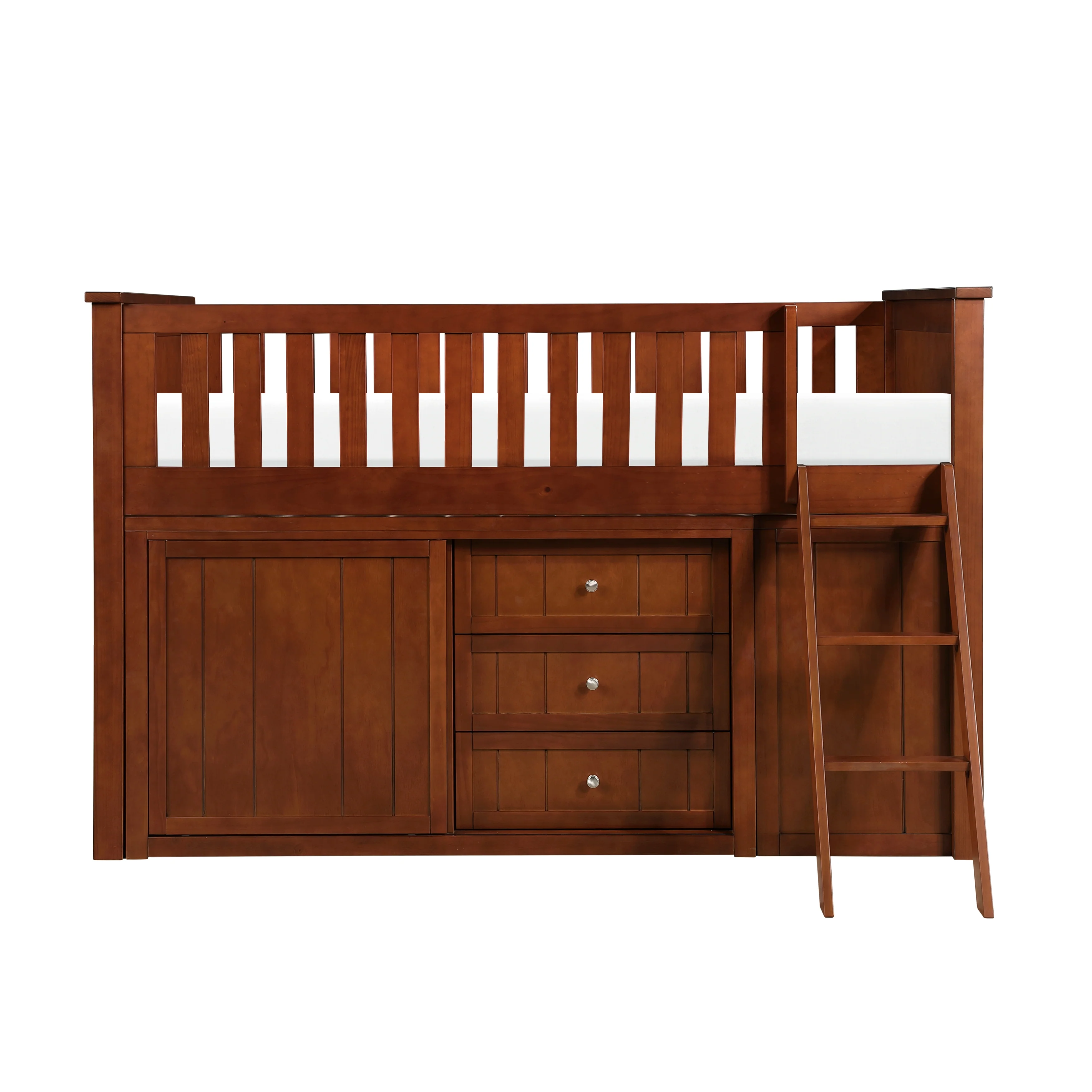 Rowe Low Loft Bunk With Bookcase And 2 Dressers - Image 5