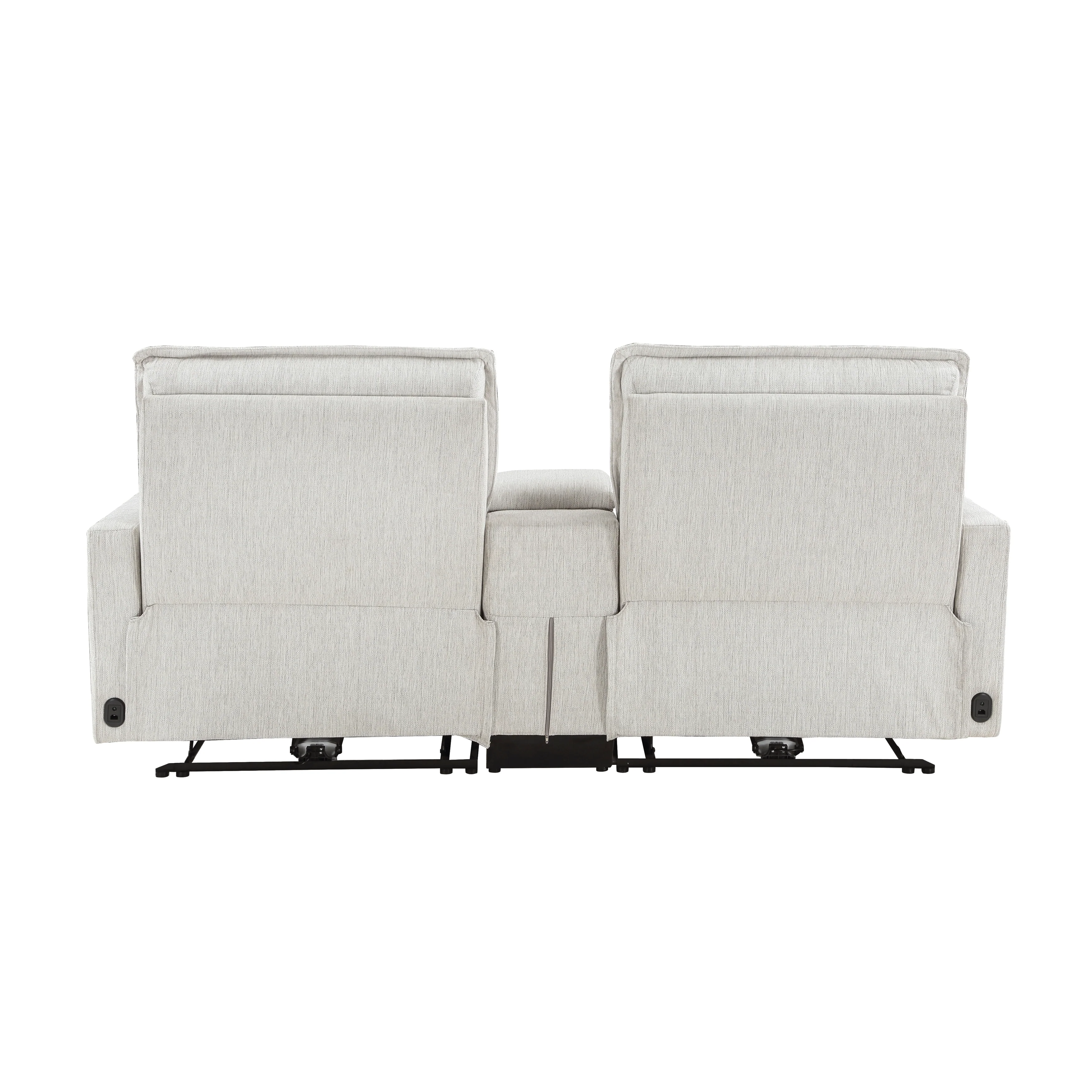 Salida power Double Reclining Love Seat With Center Console And Power Headrests - Image 4