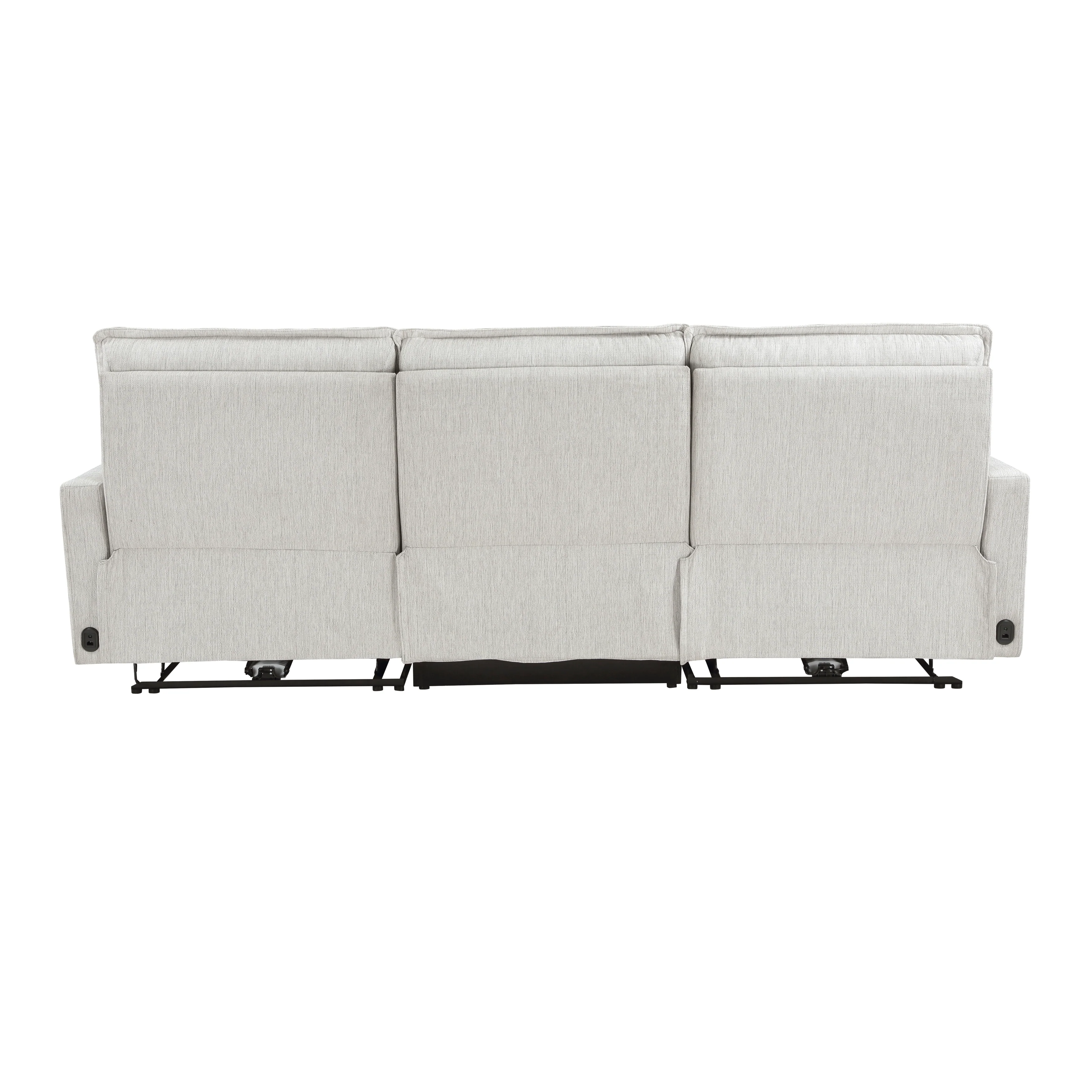 Salida power Double Reclining Sofa With Power Headrests - Image 4