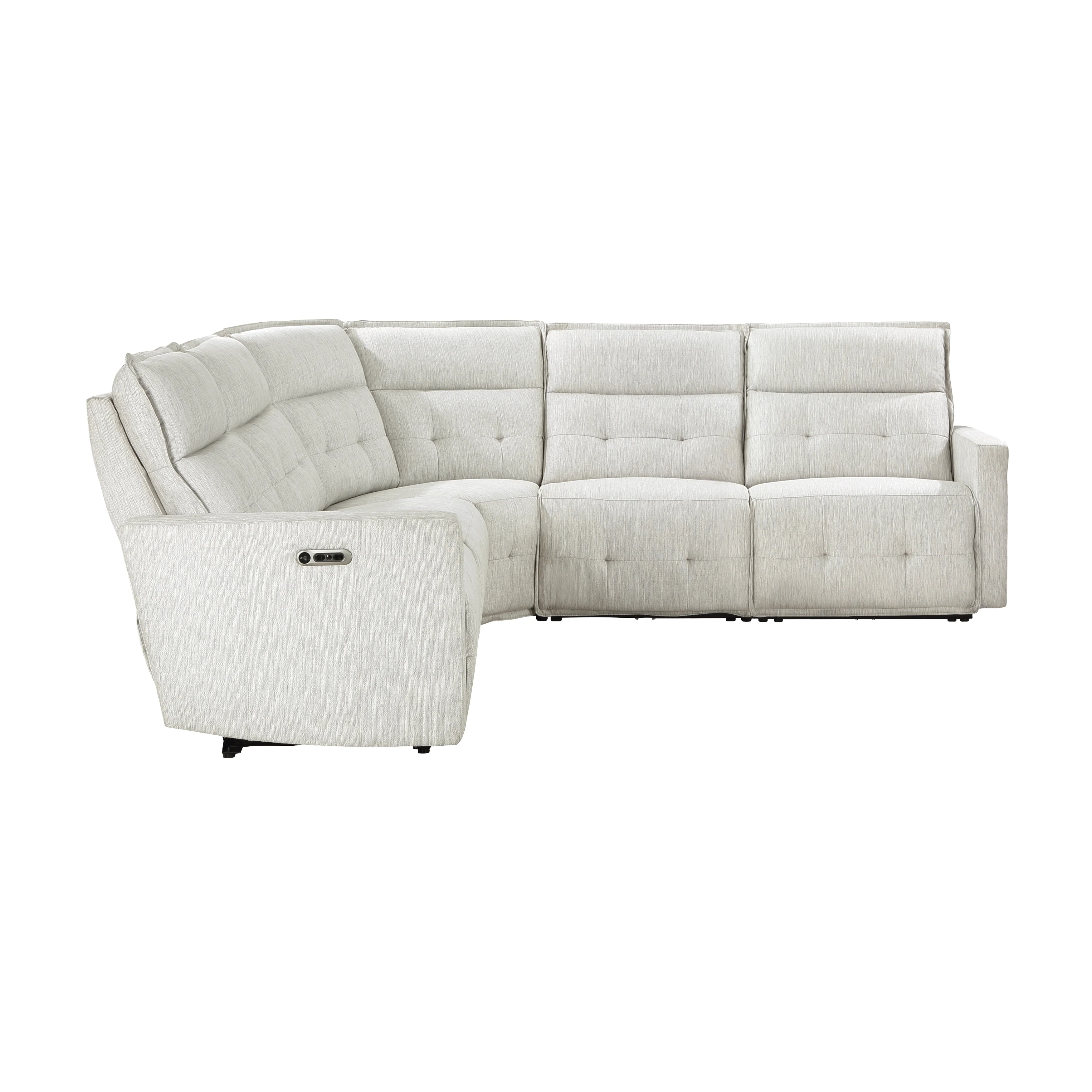 Salida 5-piece Modular Power Reclining Sectional With Power Headrests - Image 2