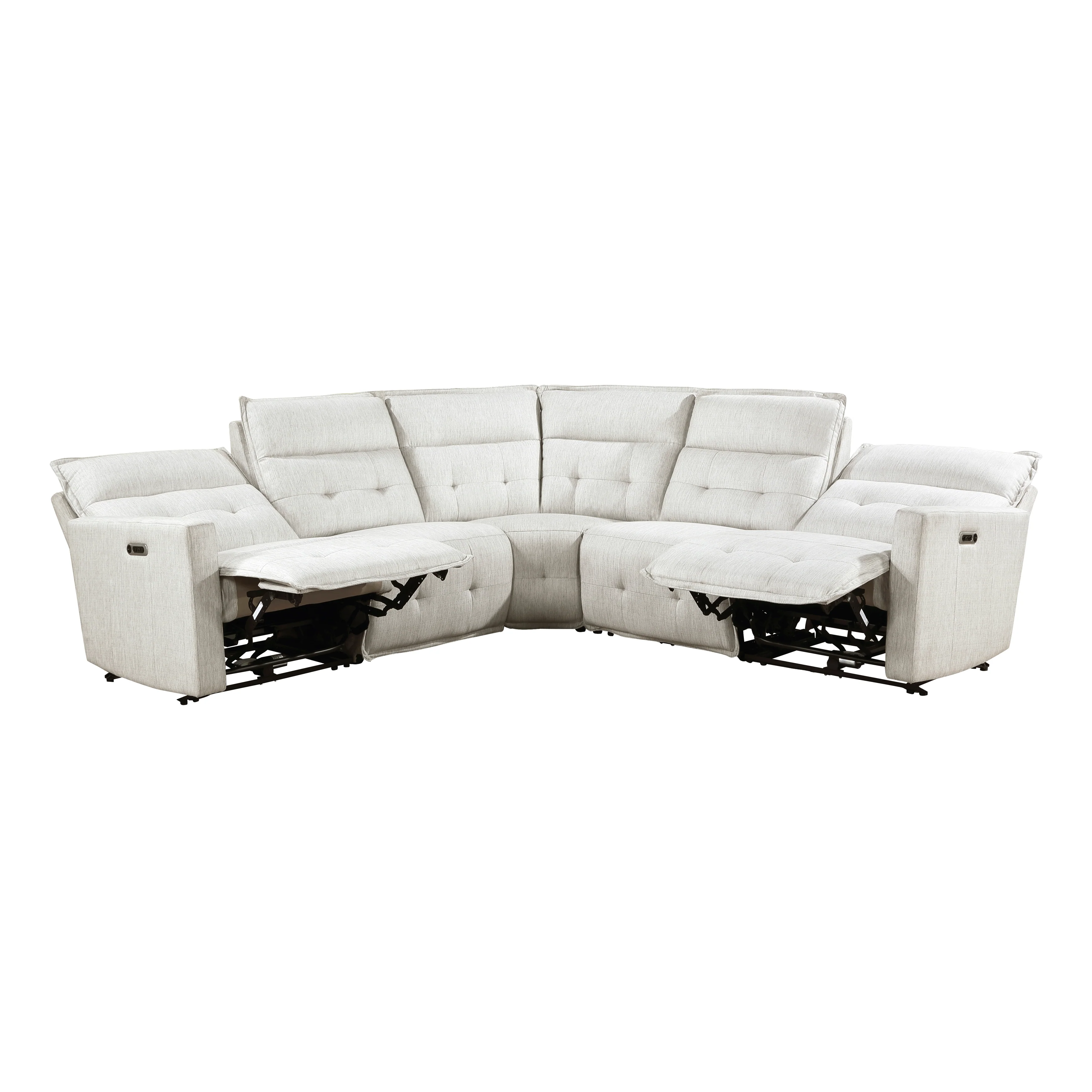 Salida 5-piece Modular Power Reclining Sectional With Power Headrests - Image 5