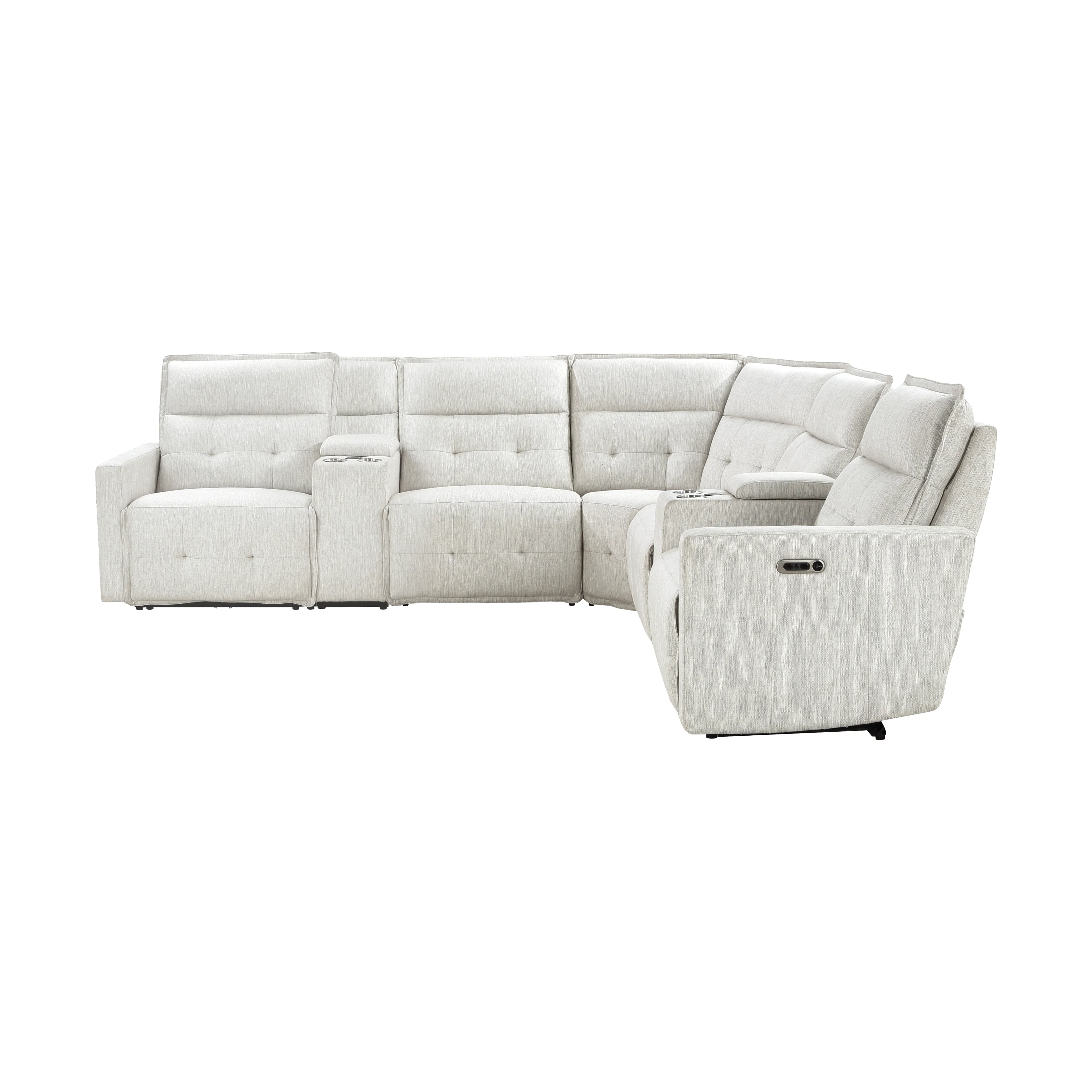 Salida 7-piece Modular Power Reclining Sectional With Power Headrests - Image 3