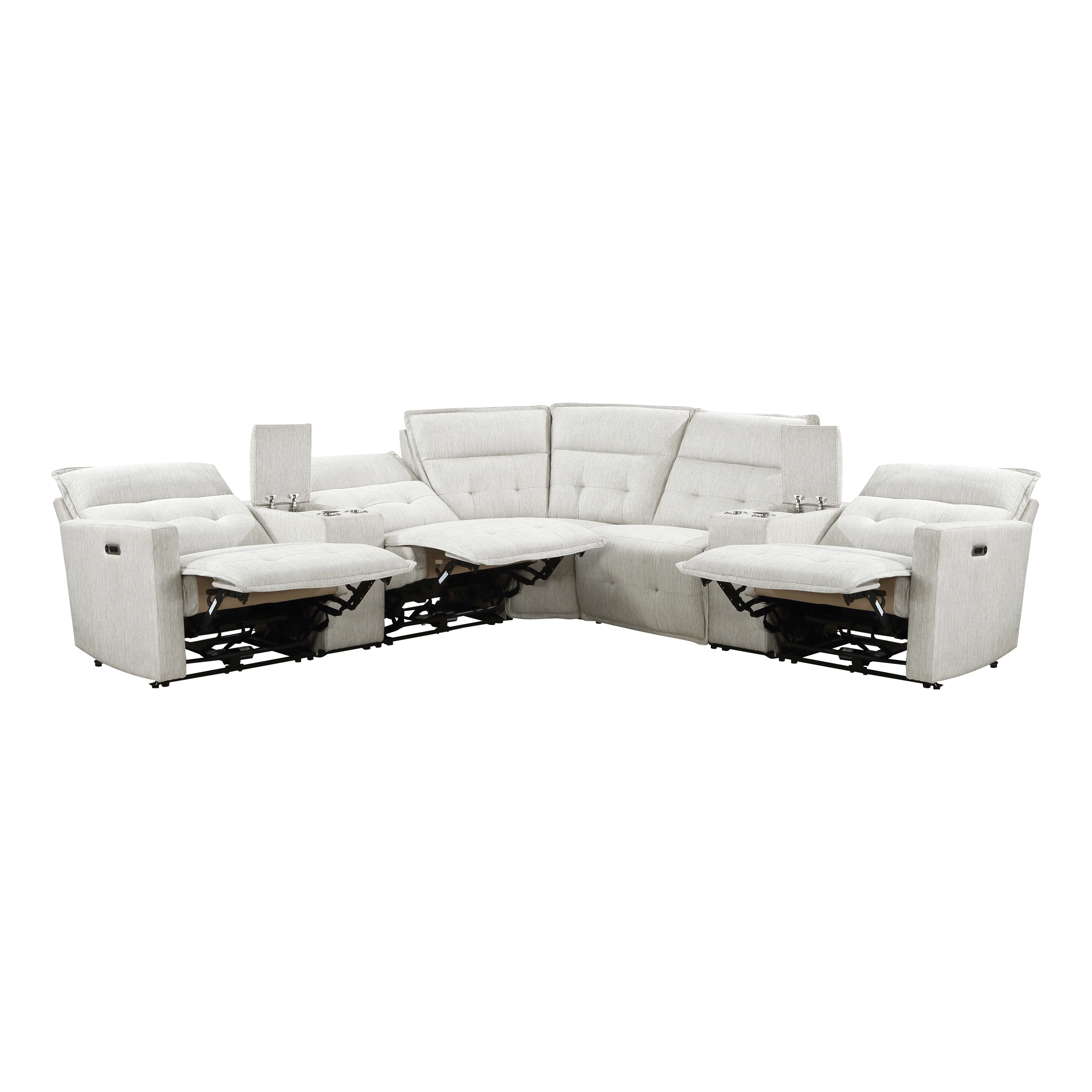 Salida 7-piece Modular Power Reclining Sectional With Power Headrests - Image 4
