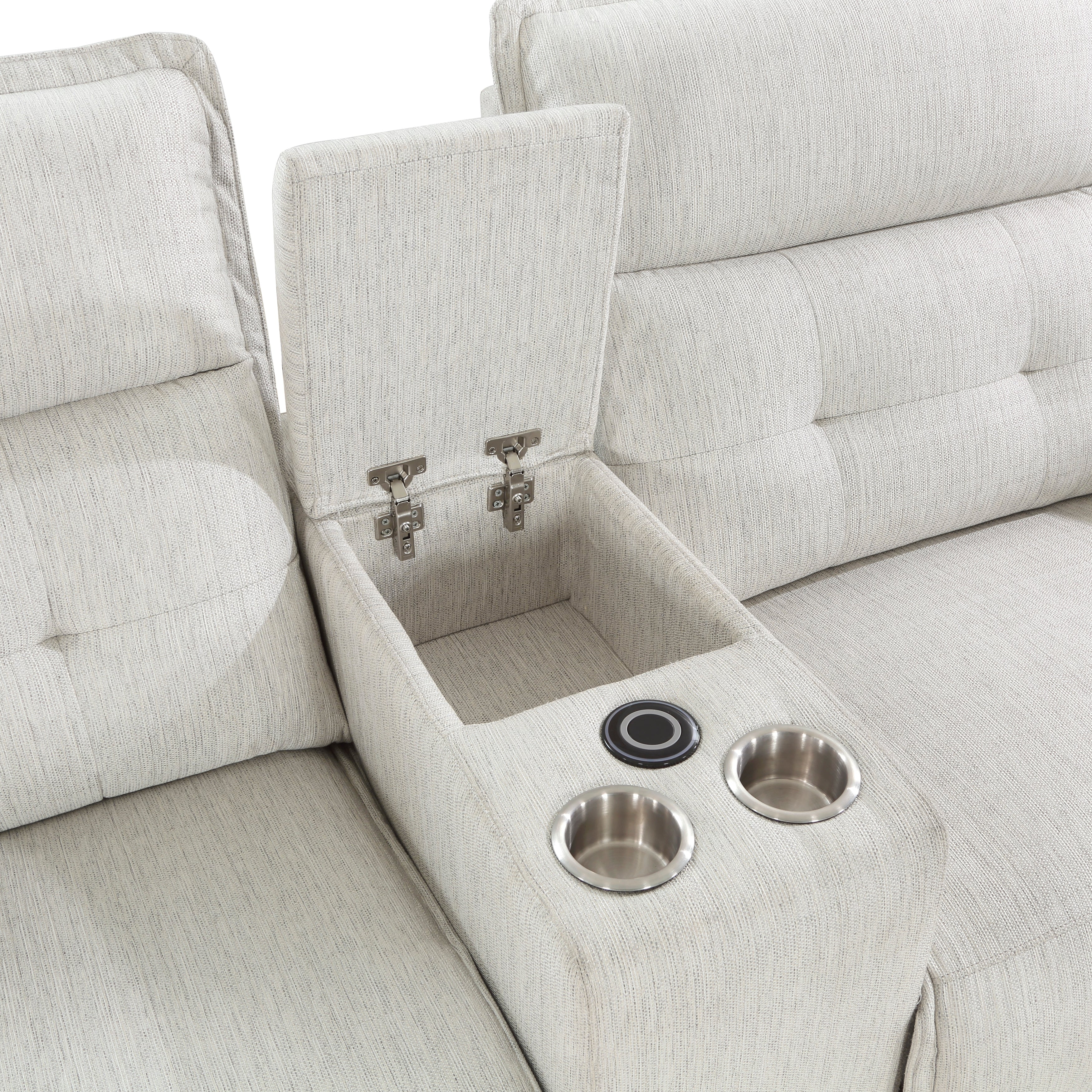 Salida 7-piece Modular Power Reclining Sectional With Power Headrests - Image 5