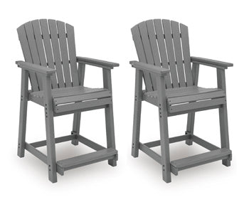 Sanctuary Beach Outdoor Counter Height Bar Stool (Set of 2) - Image 3