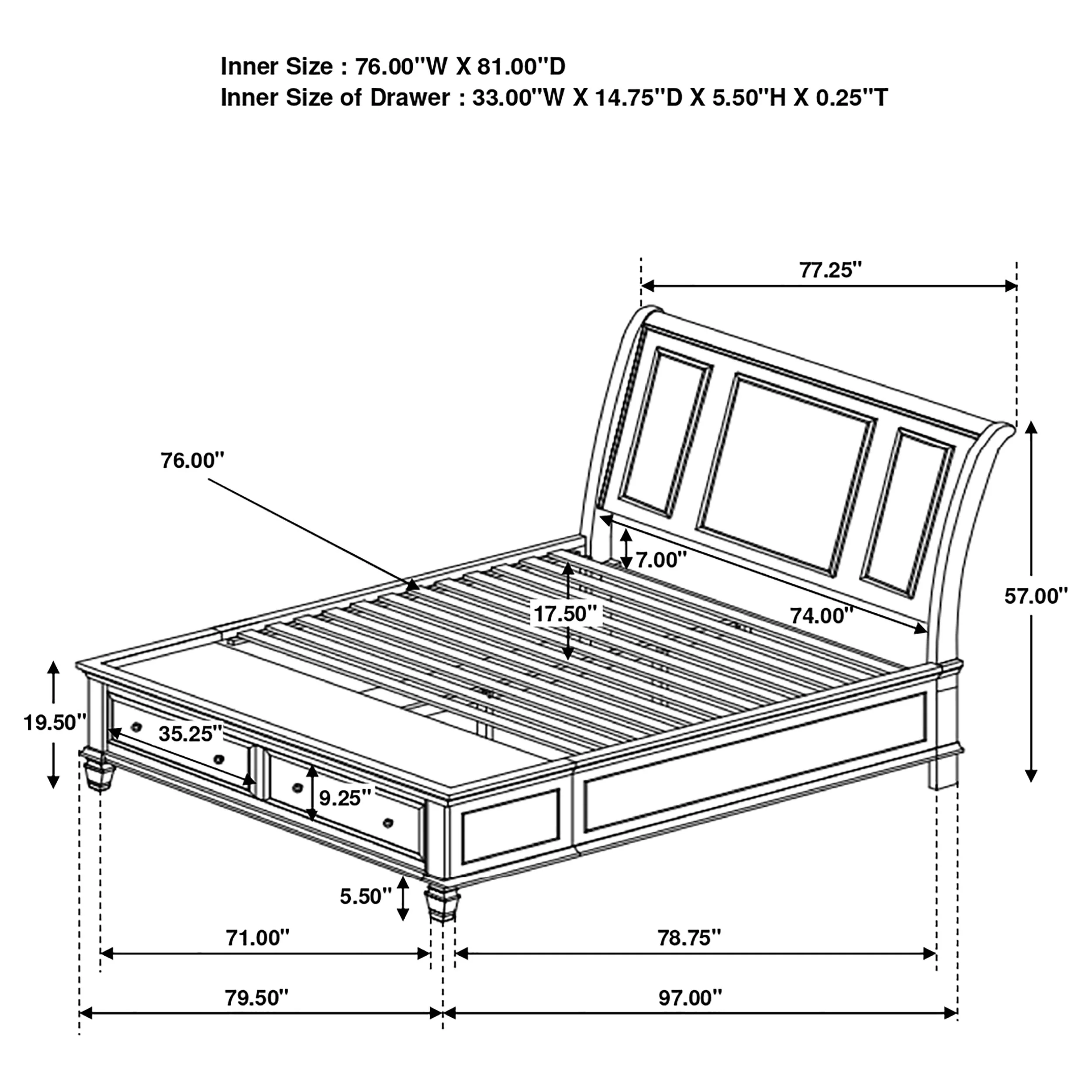 Sandy Beach Bedroom Set - Image 156