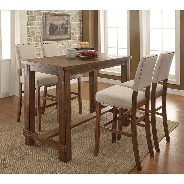 Sania 5 Pc Bar Table Set - Image 2