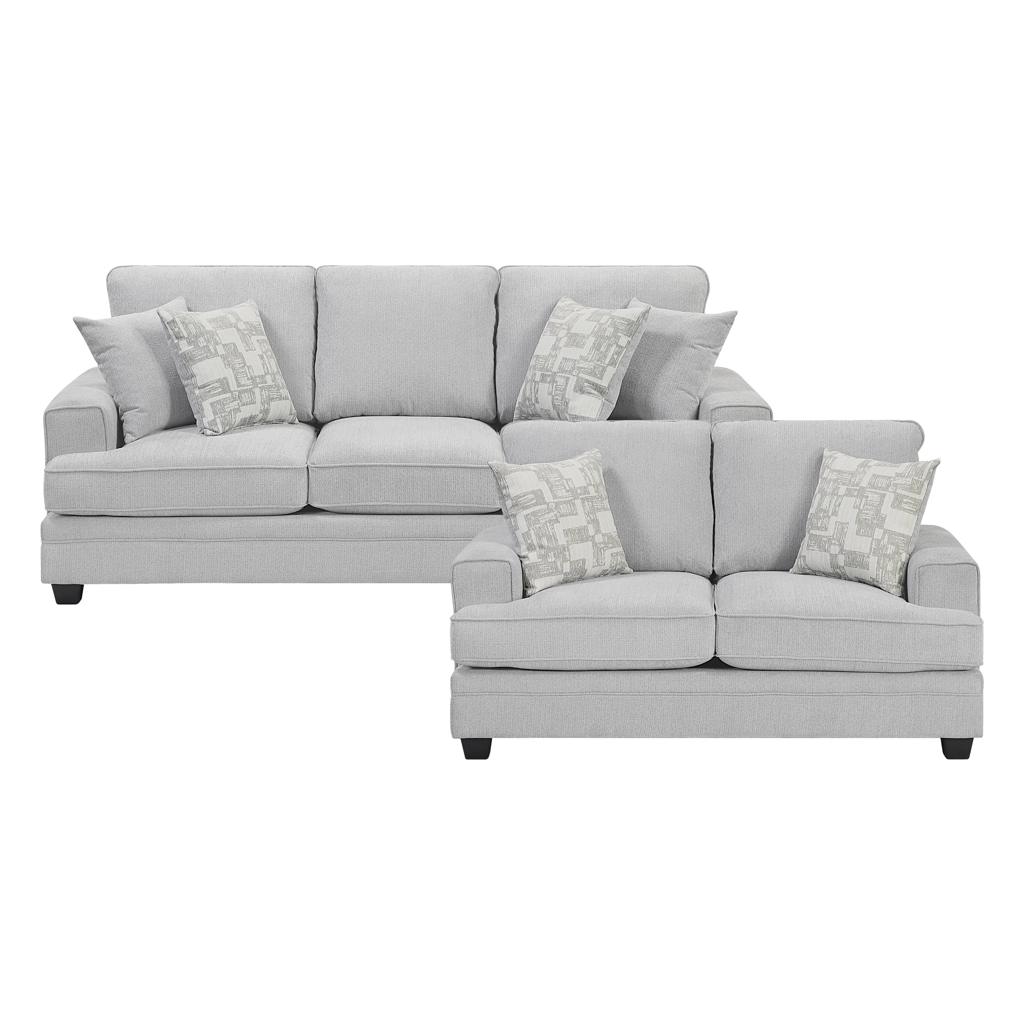 Sarah 2pc Set: Sofa, Love