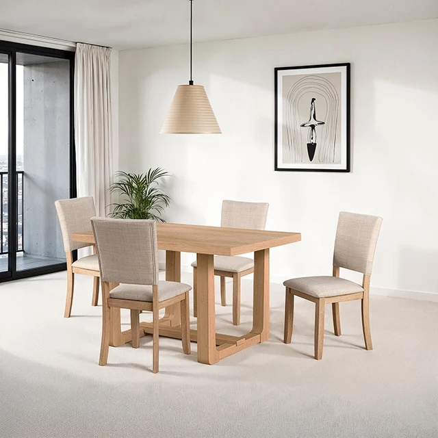 Sauro 5 Pc Dining Table Set - Image 2