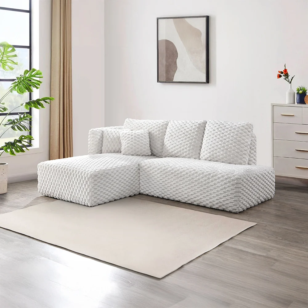 Sectional Sofa w/2Pillows