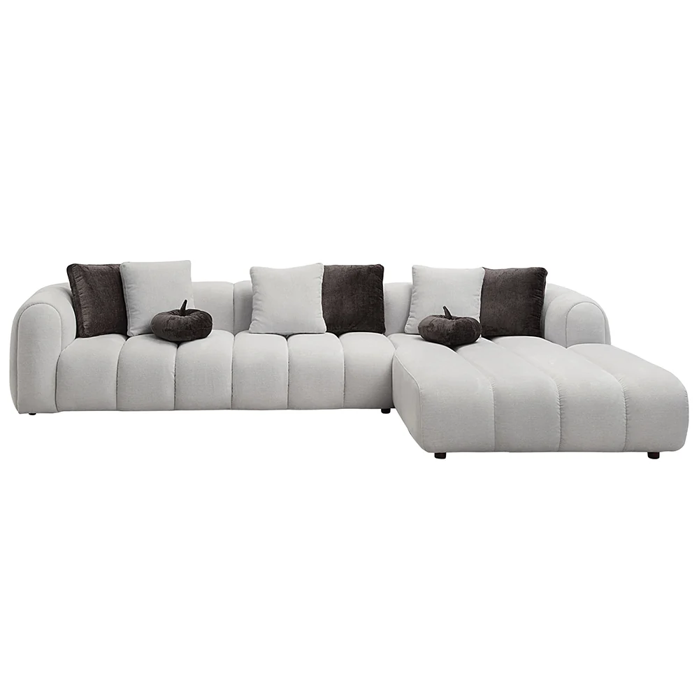 Sectional Sofa w/8 Pillows - Image 3