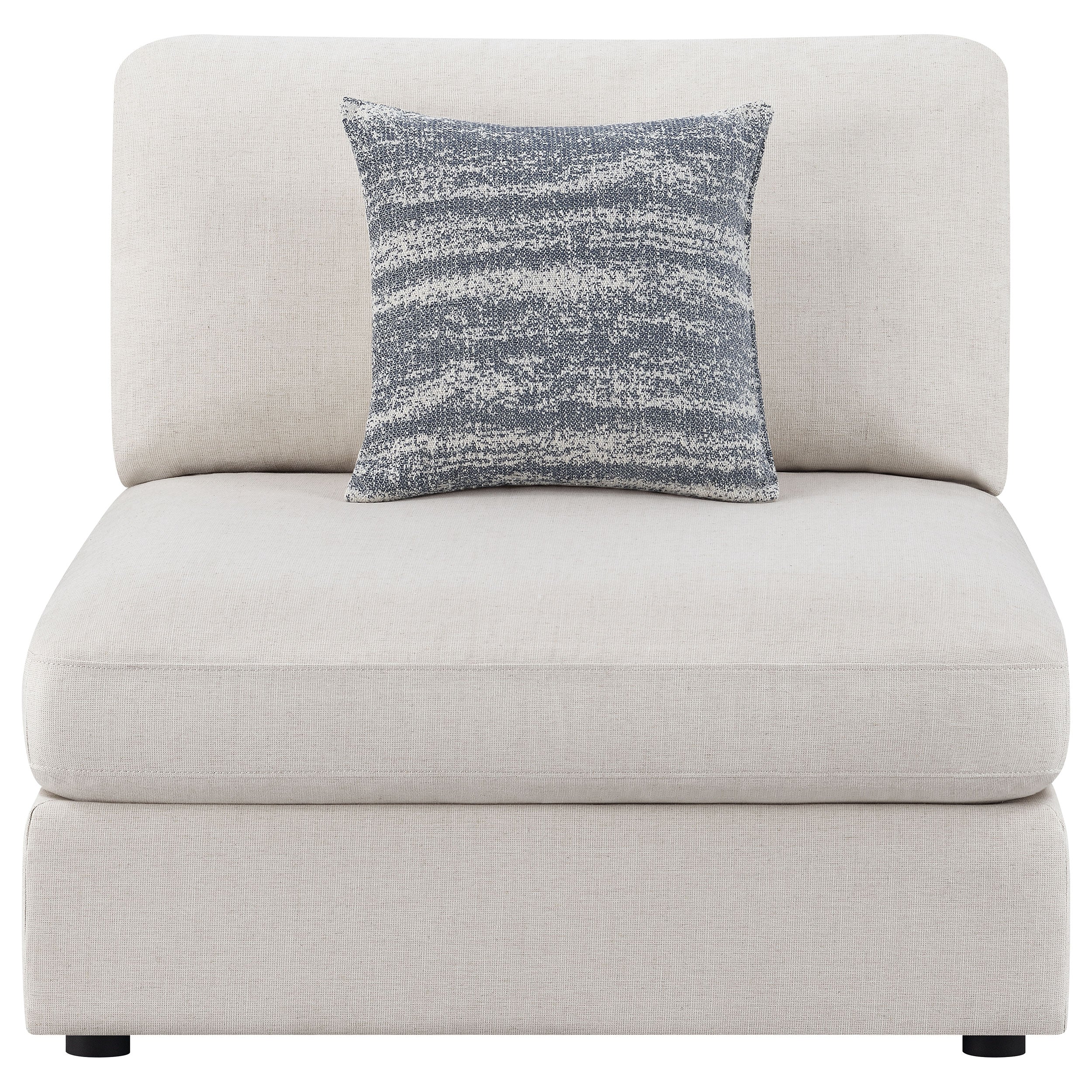 Serene Armless Chair - Image 3