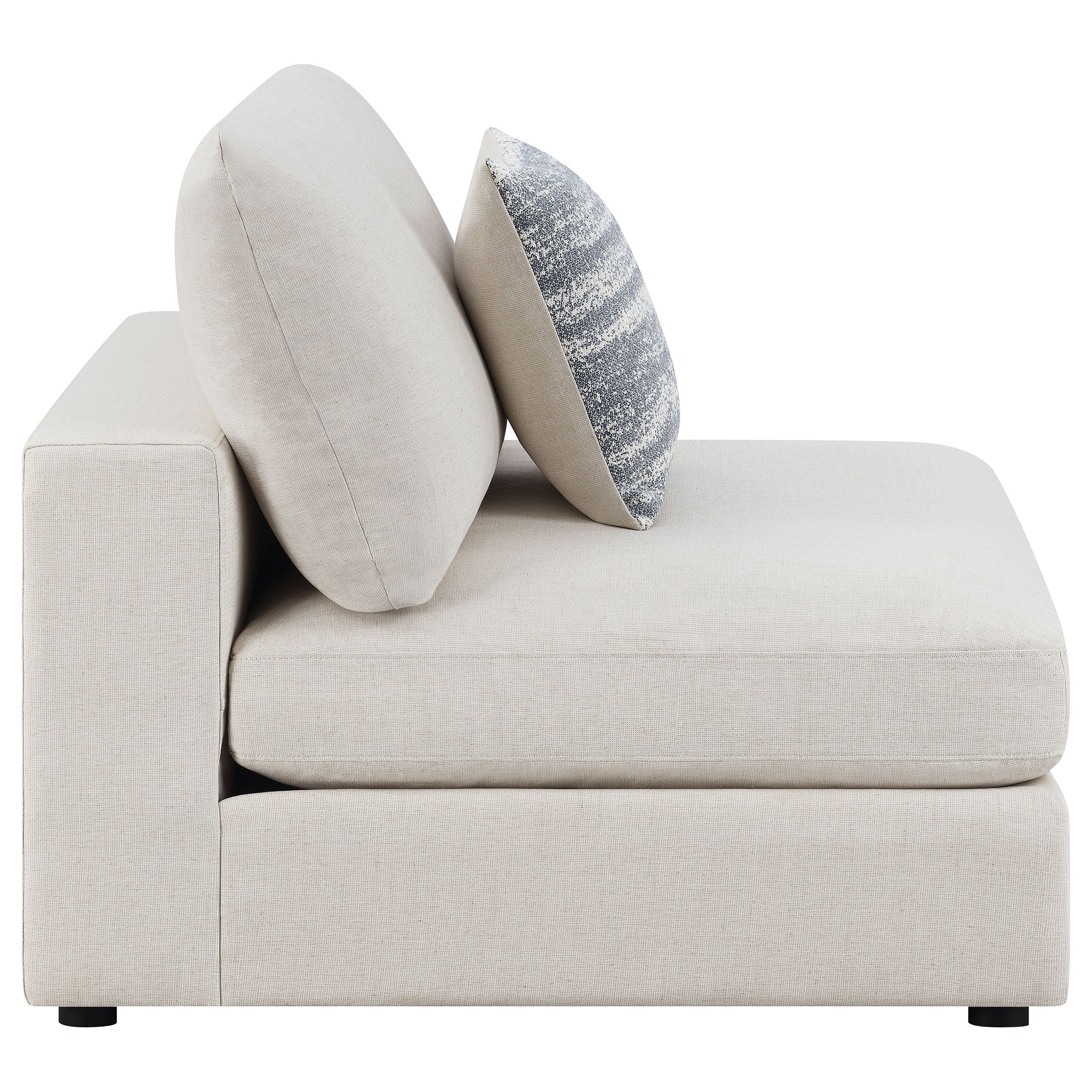 Serene Armless Chair - Image 8