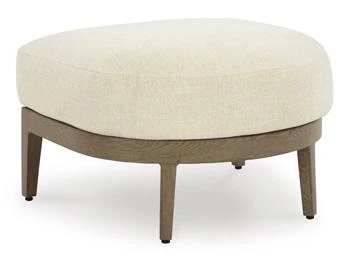 Serene Bay Outdoor Ottoman with Cushion - Image 3