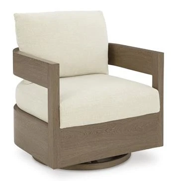 Serene Bay Outdoor Swivel Glider Chair with Cushion - Image 3