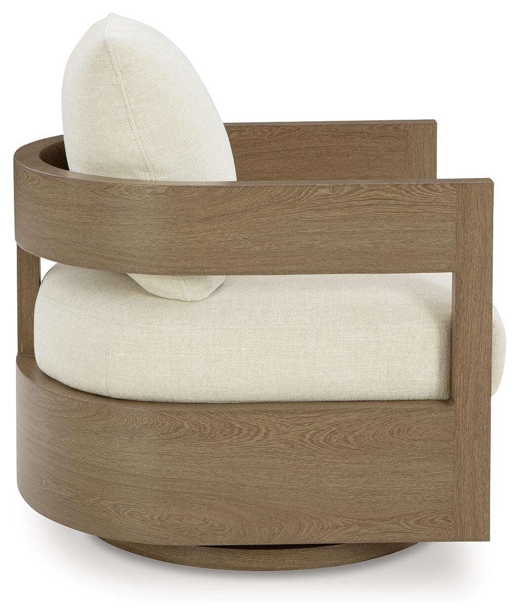 Serene Bay Outdoor Swivel Glider Chair with Cushion - Image 5