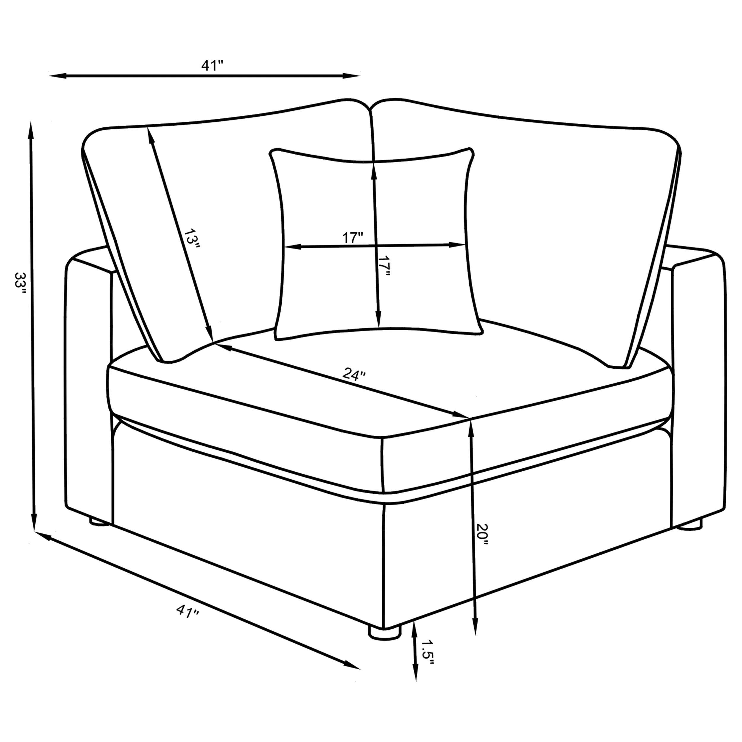 Serene Modular Sectional Sofa - Image 47