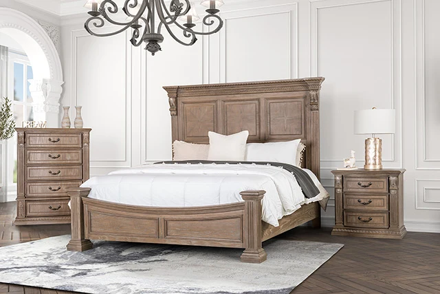 Seven Oaks E.King & Queen Bed - Image 4