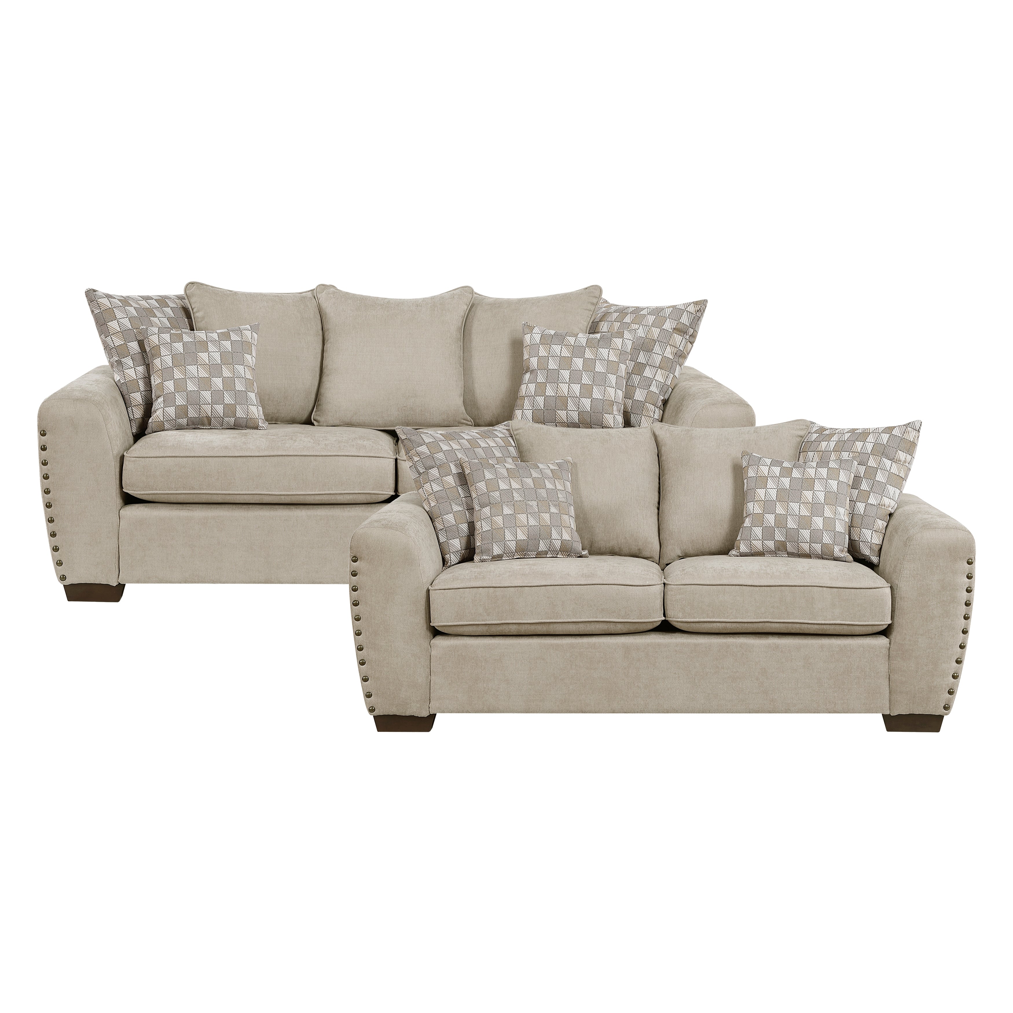 Silverthorne 2pc Set: Sofa, Love - Image 8