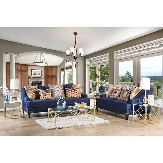 Sisseton Navy Sofa - Image 2