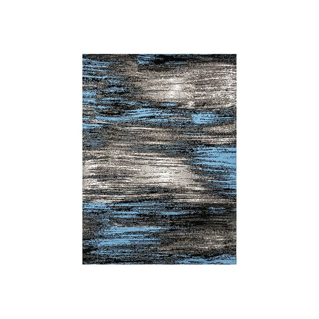 Sivas Area Rug Black and Blue - Image 2