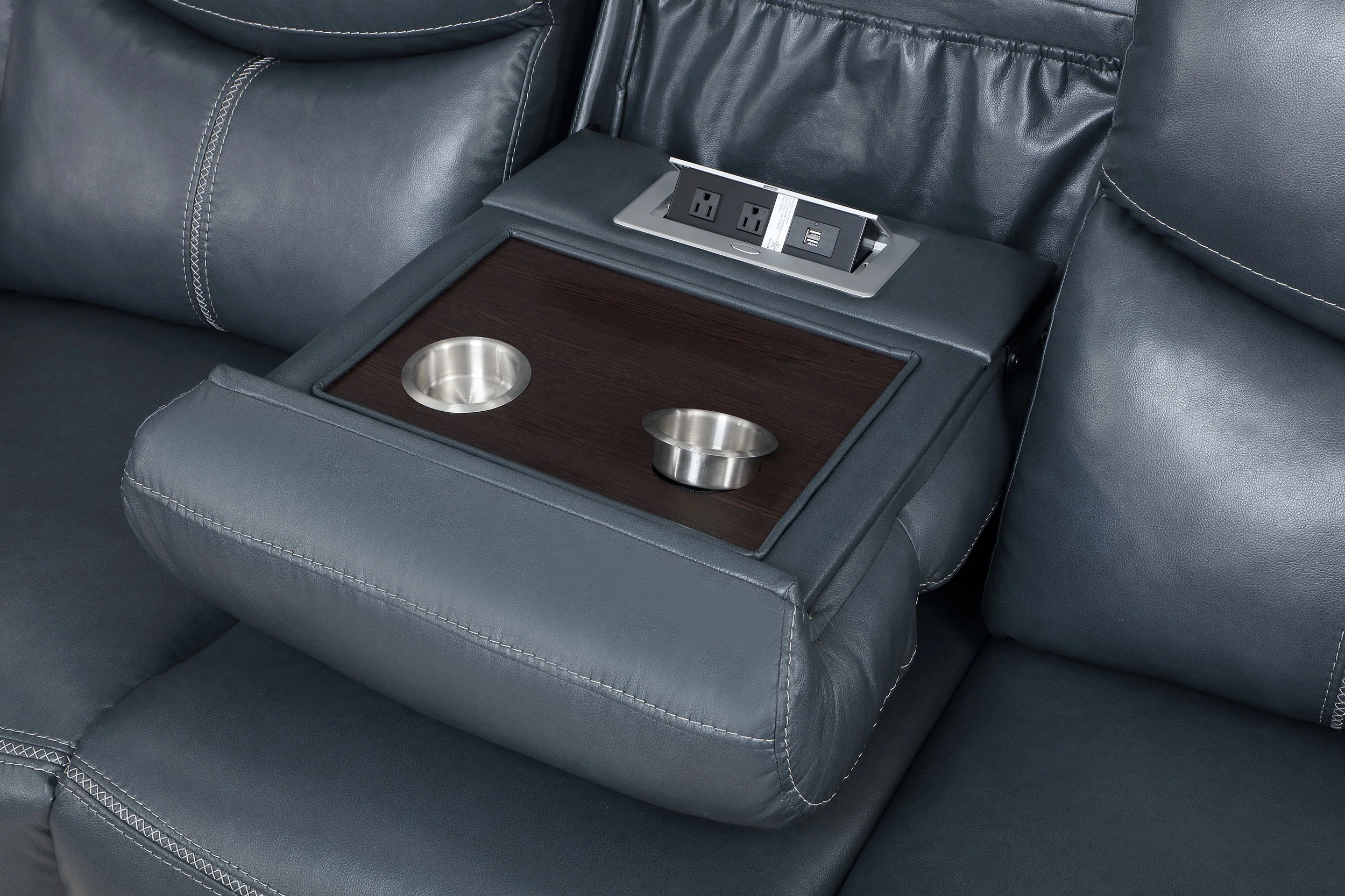 Sloane Reclining Sofa Set - Image 13
