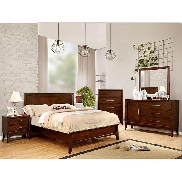SNYDER Brown Cherry Mirror - Image 2