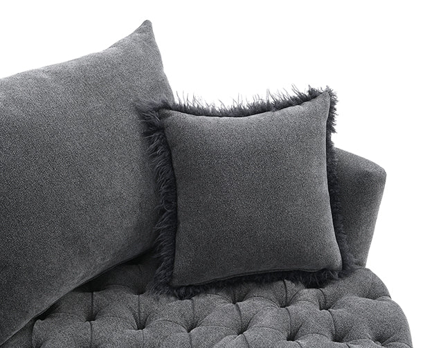 Sofi Button Tufted Swivel Chair - Image 6
