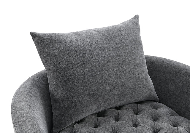 Sofi Button Tufted Swivel Chair - Image 7