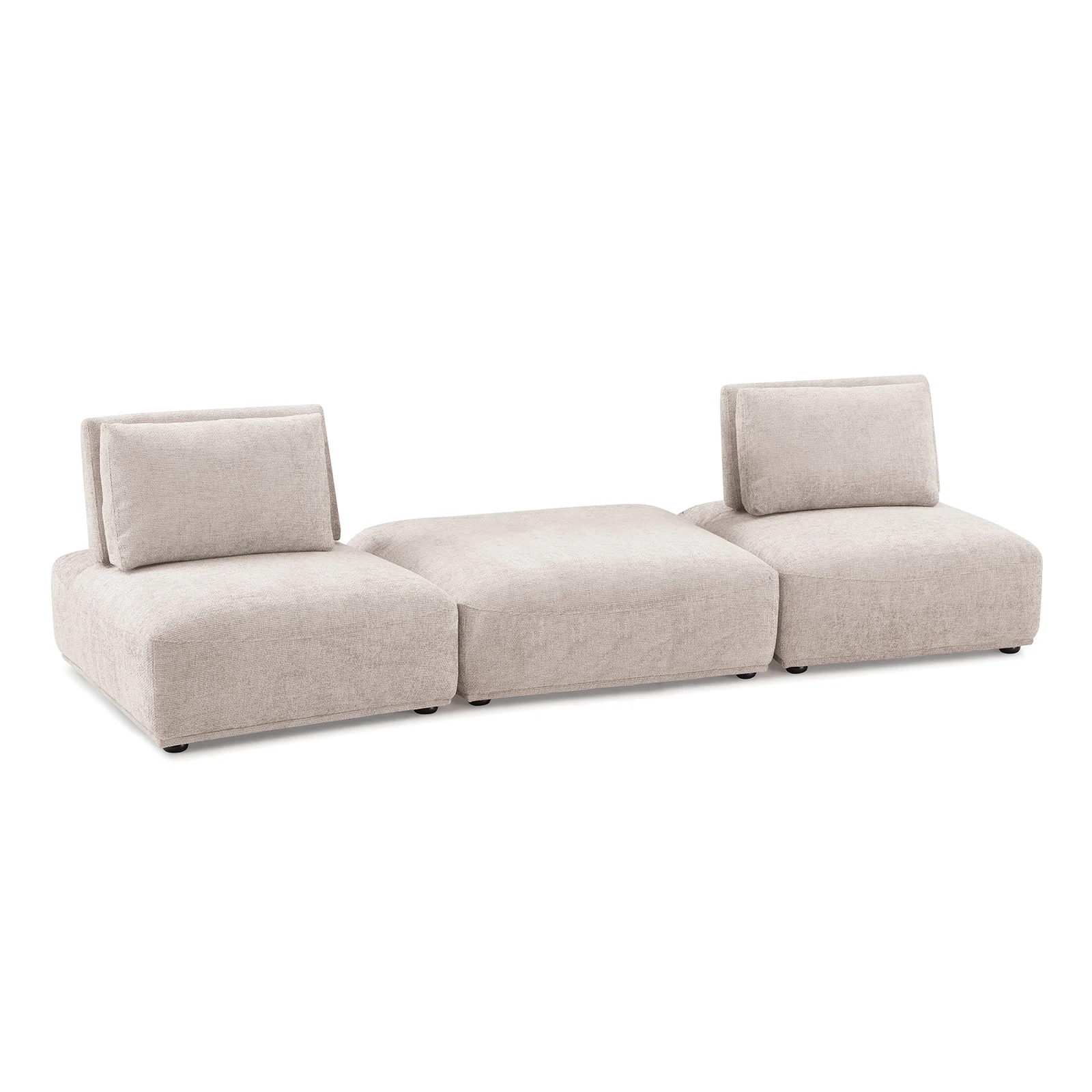 Stavanger 2-Seater w/ Square Ottoman - Image 19