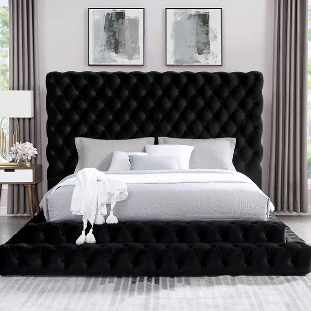 Stefania Bed Grey & Queen - Image 3
