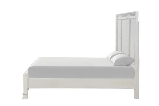 Stella Mia 4 Pc 5 Pc Queen Bedroom Set White - Image 11