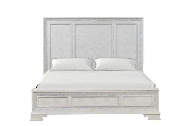 Stella Mia Bed White & White - Image 16