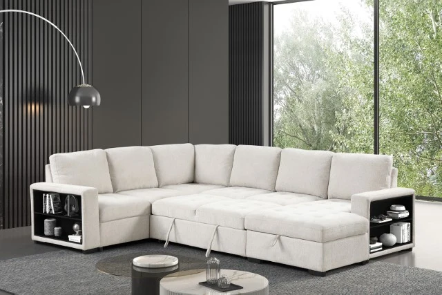 Stockwell Sleeper Sofa Sectional - Image 3