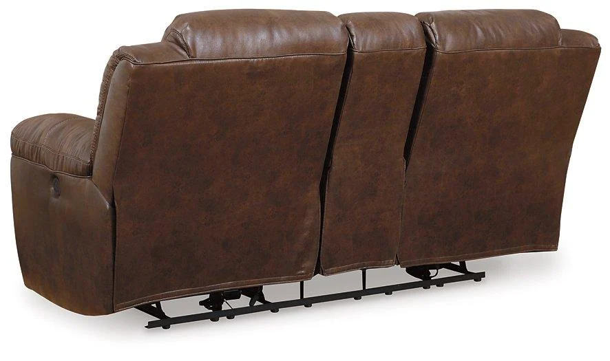 Stoneland Reclining Loveseat with Console - Image 6
