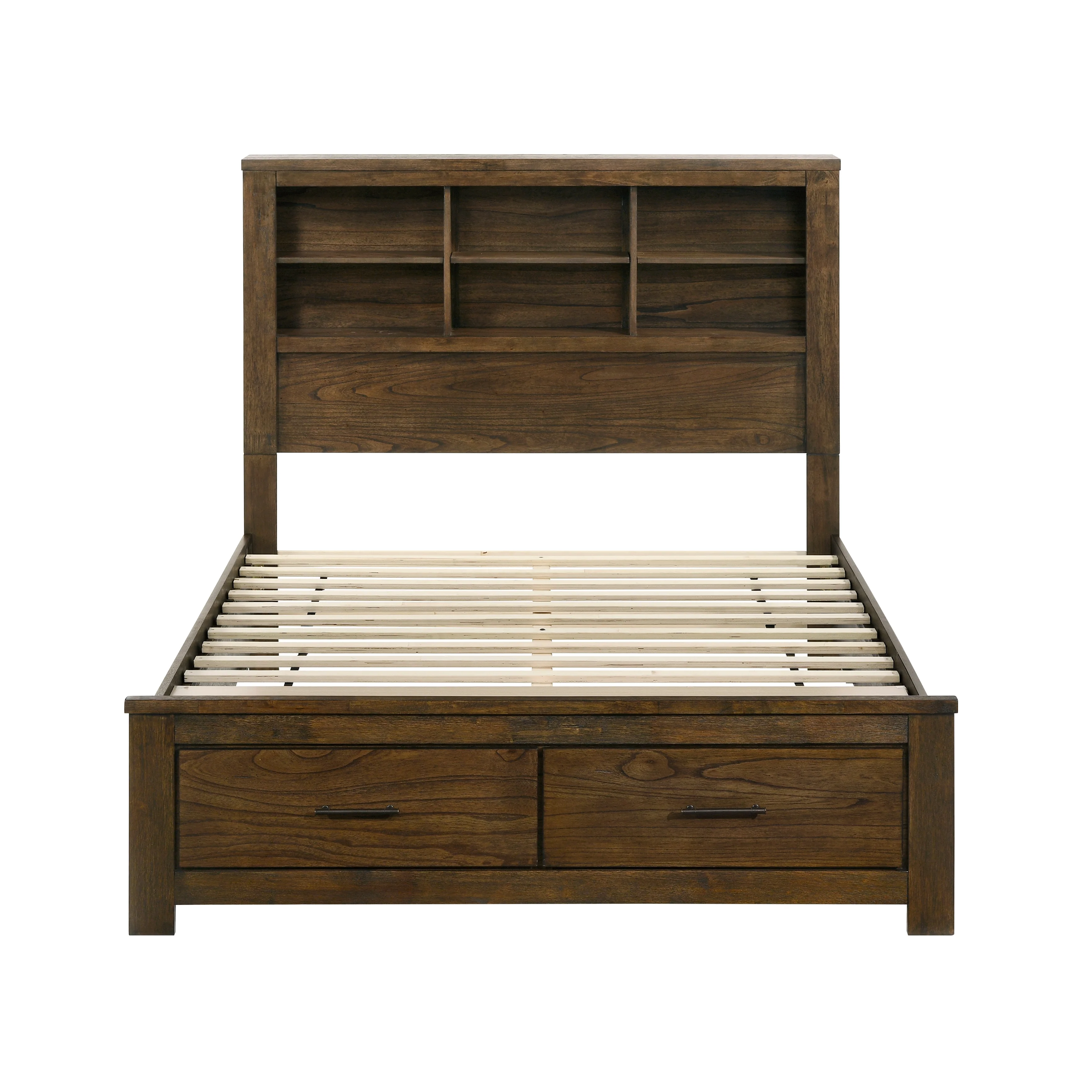 Sullivan 5pc Set Queen Wall Platform Bed - Image 3