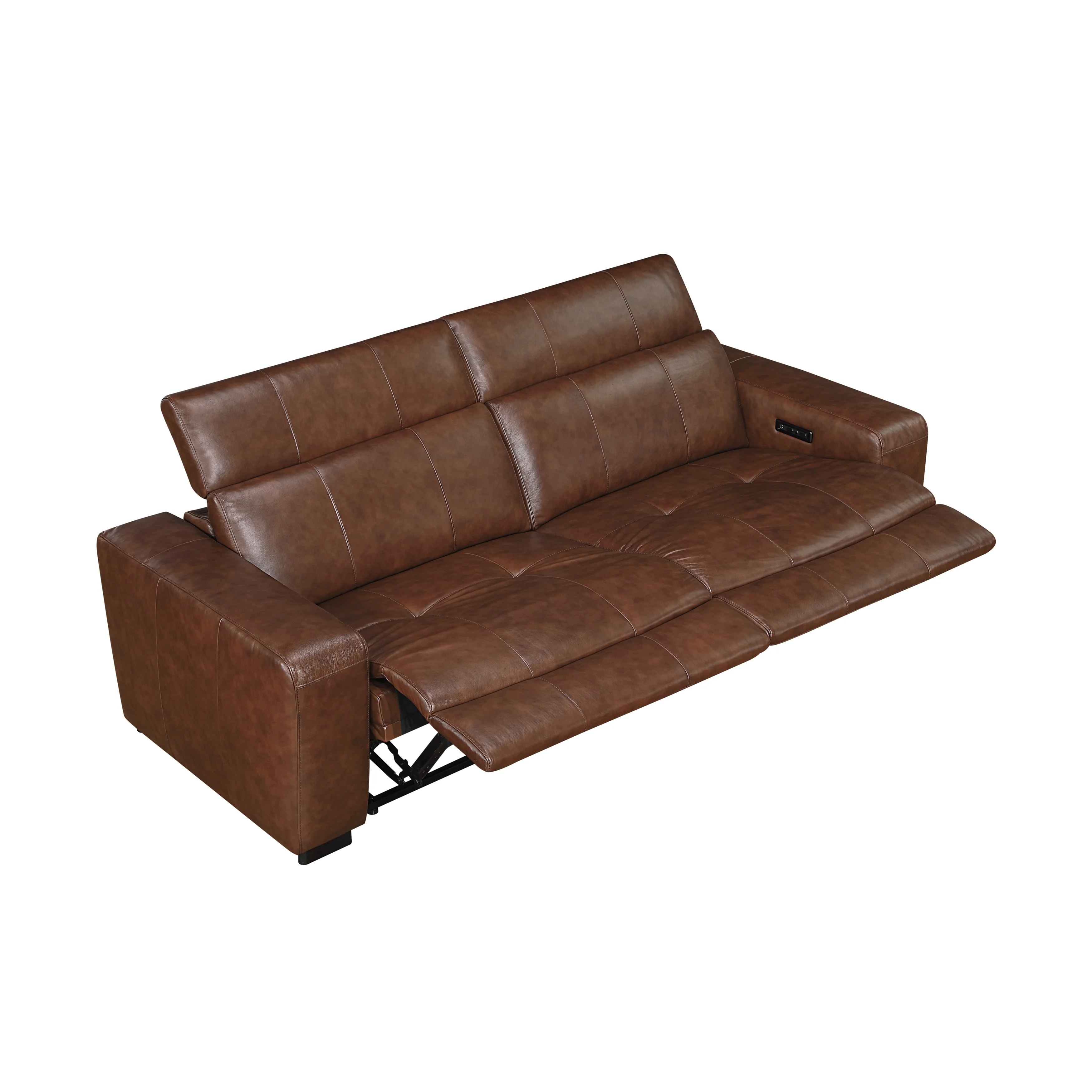 Sutton power Double Reclining Love Seat With Power Headrests And Charging Ports - Image 5